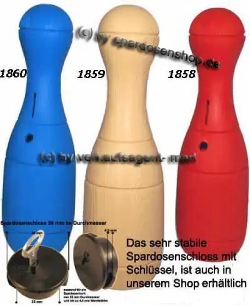 Spardose Kegel A Farbvariante Gesamt Spardose Kegel A Farbvariante Gesamt